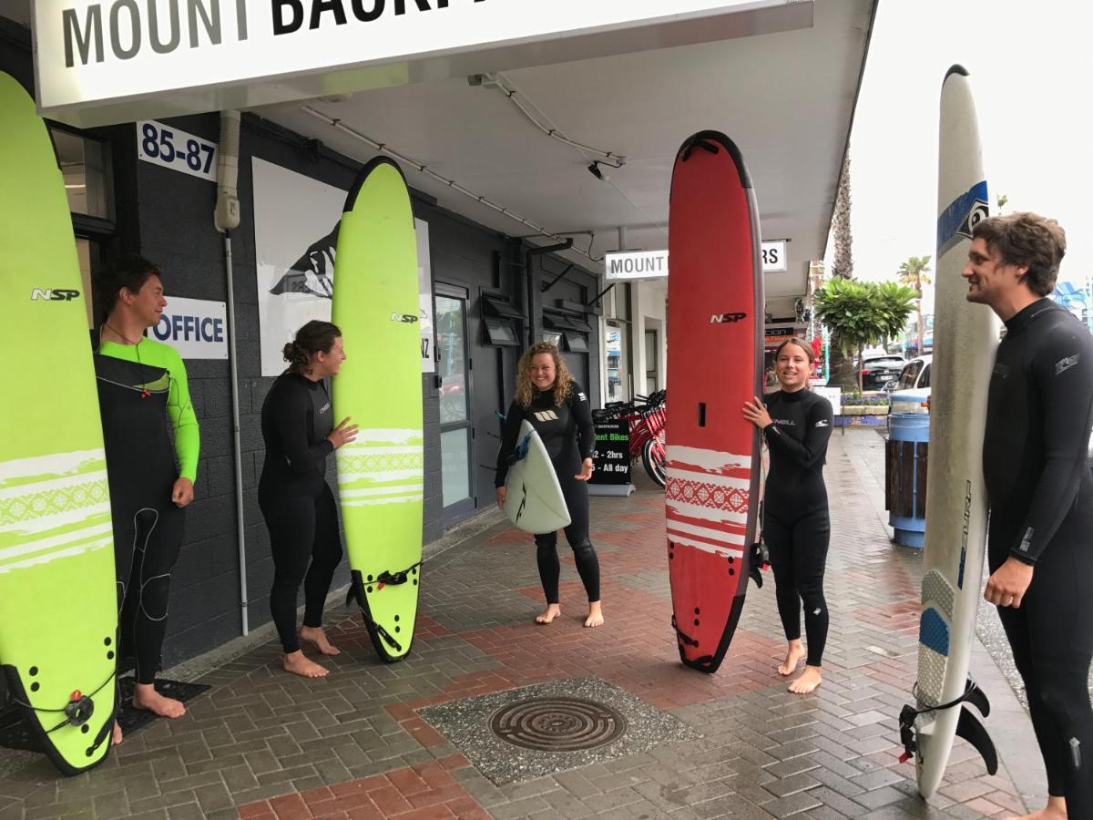 Mount Backpackers Pansiyon Mount Maunganui Dış mekan fotoğraf